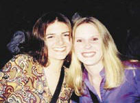 Jessica Earley with Allison Peterson
