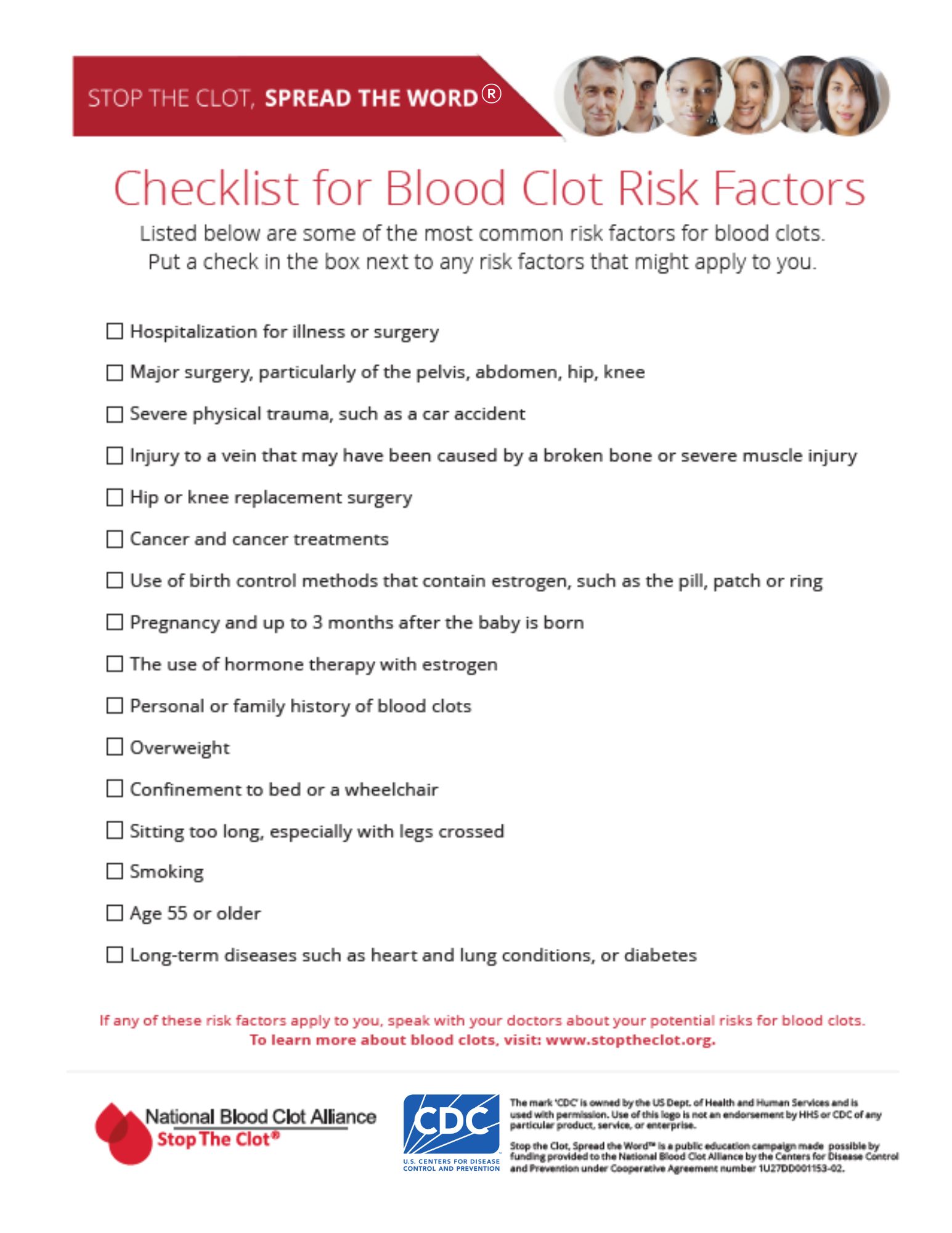 Download The Risk Checklist