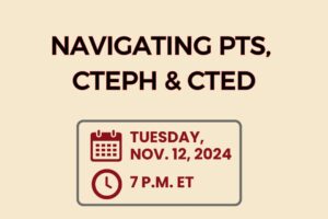 Nov. PEP Talk: Navigating Post-Thrombotic Syndrome, CTEPH and CTED